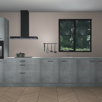 Beton Parelgrijs keuken Quito 35703