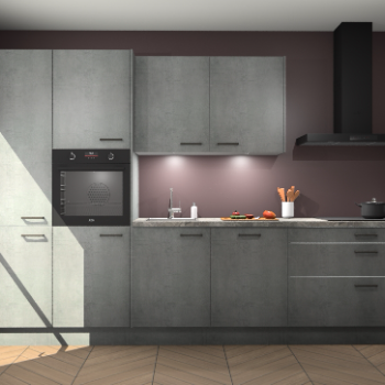 Beton Parelgrijs keuken Selfoss 97555