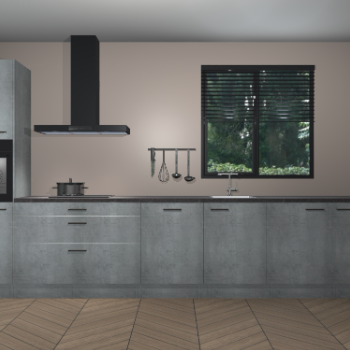 Beton Parelgrijs keuken Quito 35709