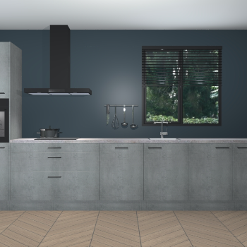 Beton Parelgrijs keuken Quito 35720