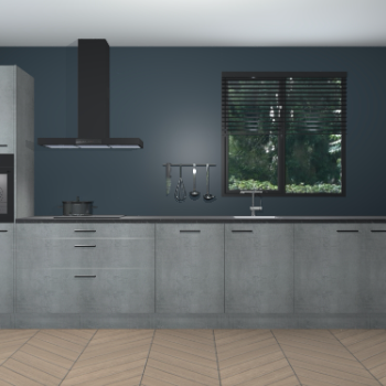 Beton Parelgrijs keuken Quito 35726