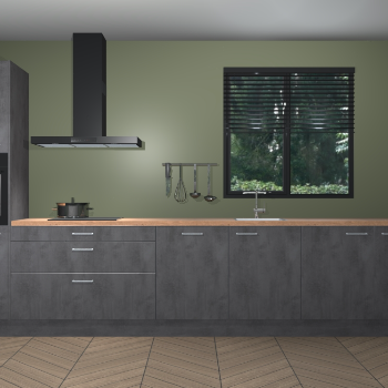 Beton Antraciet keuken Quito 96798