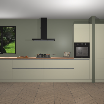 Magnolia Hoogglans greeploze keuken Angola 97702