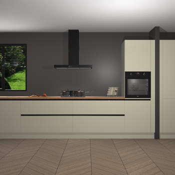 Magnolia Hoogglans greeploze keuken Angola 97705