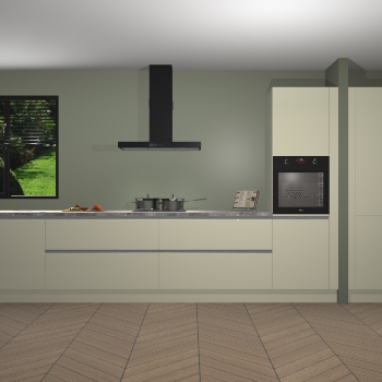 Magnolia Hoogglans greeploze keuken Angola 97721