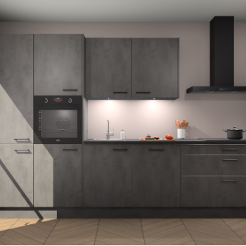 Beton Antraciet keuken Selfoss 98181