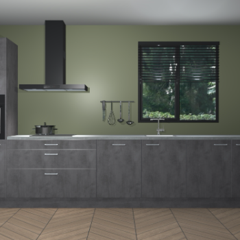 Beton Antraciet keuken Quito 96828