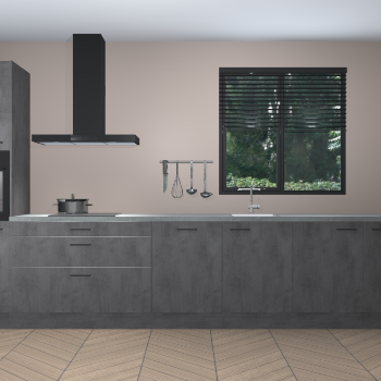 Beton Antraciet keuken Quito 96830