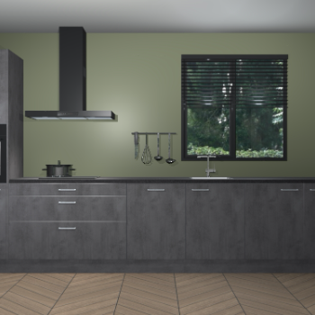 Beton Antraciet keuken Quito 96840