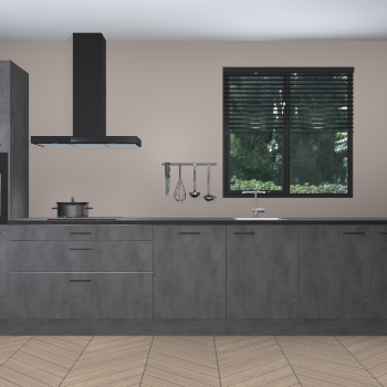 Beton Antraciet keuken Quito 96843