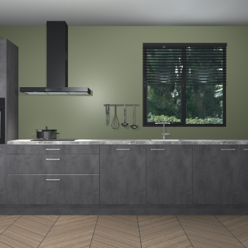 Beton Antraciet keuken Quito 96856