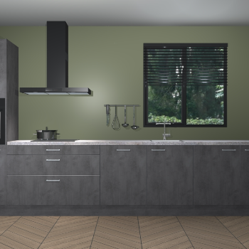 Beton Antraciet keuken Quito 96876