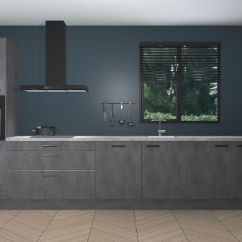 Beton Antraciet keuken Quito 96878