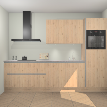 Madera Natuur greeploze keuken Havana 97587