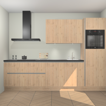 Madera Natuur greeploze keuken Havana 98187