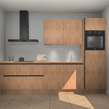 Astoria Eiken greeploze keuken Havana 98196