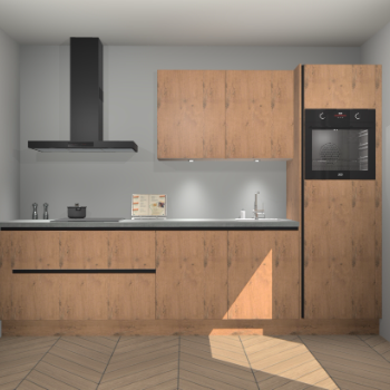 Astoria Eiken greeploze keuken Havana 98203