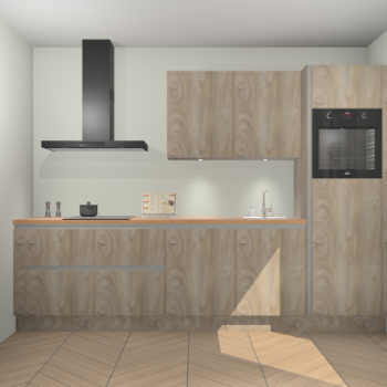 Cantaro Eiken greeploze keuken Havana 98240