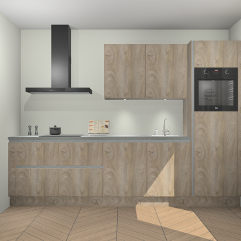 Cantaro Eiken greeploze keuken Havana 98248