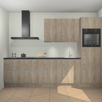 Cantaro Eiken greeploze keuken Havana 98255