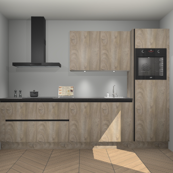 Cantaro Eiken greeploze keuken Havana 98258