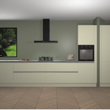 Magnolia greeploze keuken Angola 97885