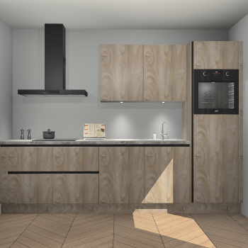 Cantaro Eiken greeploze keuken Havana 98265