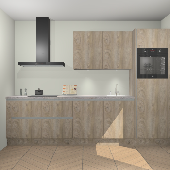 Cantaro Eiken greeploze keuken Havana 98268