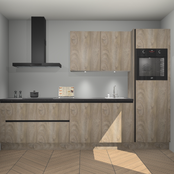 Cantaro Eiken greeploze keuken Havana 98282