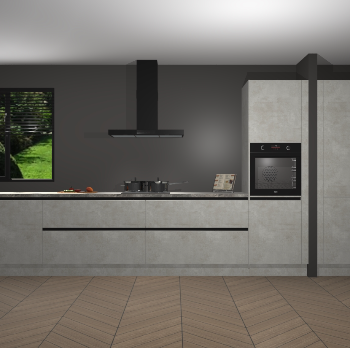 Beton Opal greeploze keuken Angola 97140