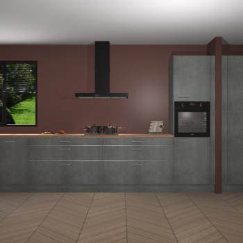 Beton Parelgrijs keuken Angola 97989