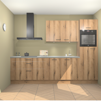 Goud Eiken keuken Havana 98620