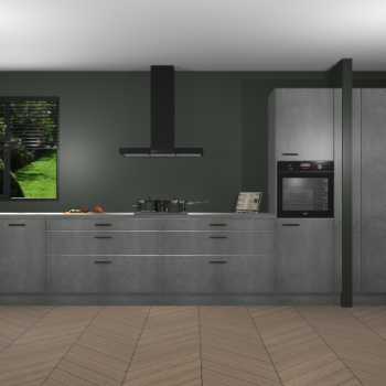 Beton Parelgrijs keuken Angola 97998