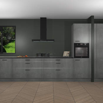 Beton Parelgrijs keuken Angola 98004