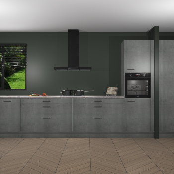 Beton Parelgrijs keuken Angola 98016