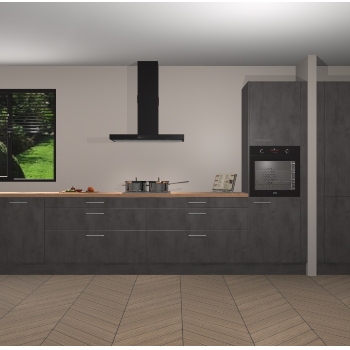 Beton Antraciet keuken Angola 98024