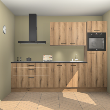 Goud Eiken keuken Havana 21202