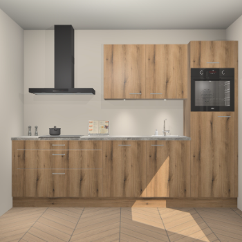 Goud Eiken keuken Havana 98655