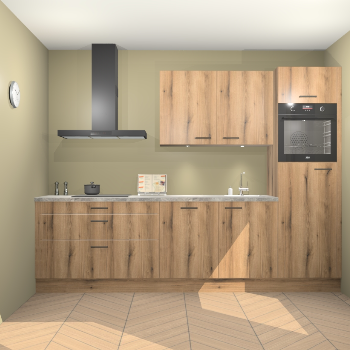 Goud Eiken keuken Havana 98658