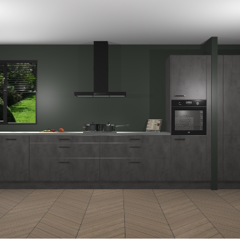 Beton Antraciet keuken Angola 98034