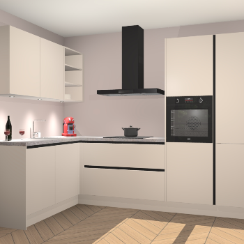 Kasjmier greeploze keuken Cognac 99042