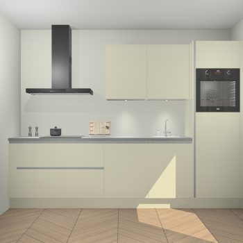 Magnolia hoogglans greeploze keuken Havana 99221