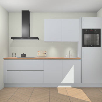 Sneeuwwitte greeploze keuken Havana 99446