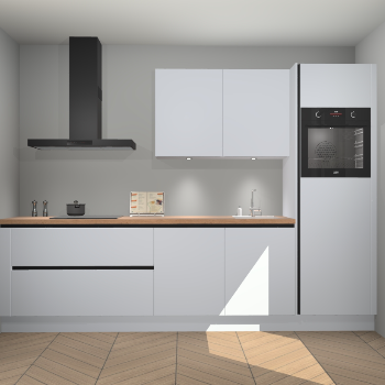 Sneeuwwitte greeploze keuken Havana 99449