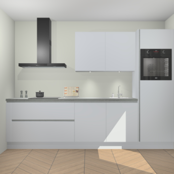 Sneeuwwitte greeploze keuken Havana 99504