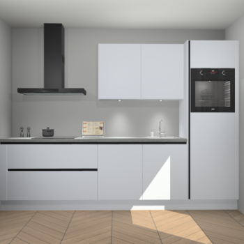 Sneeuwwitte greeploze keuken Havana 99507