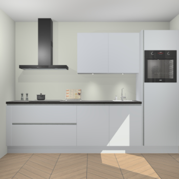 Sneeuwwitte greeploze keuken Havana 99552