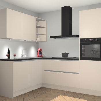 Kasjmier greeploze keuken Cognac 99202