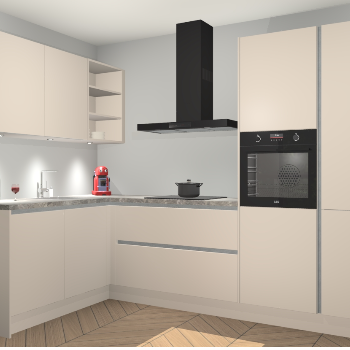 Kasjmier greeploze keuken Cognac 99208