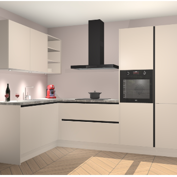 Kasjmier greeploze keuken Cognac 99211